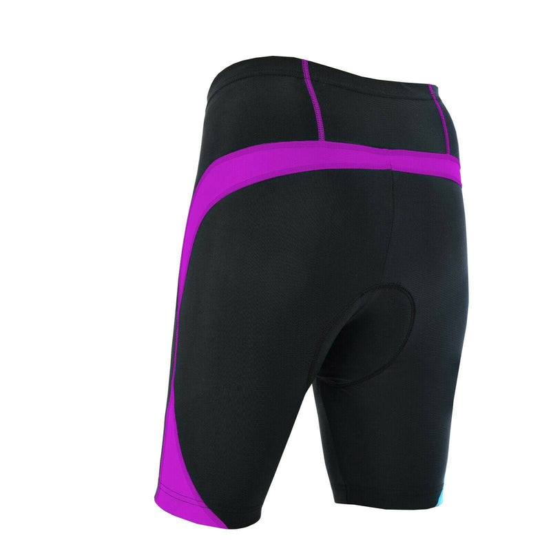Women Cycling Long Length Padded Shorts - Spruce Sports