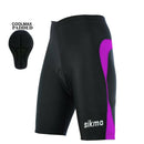 Women Cycling Long Length Padded Shorts - Spruce Sports