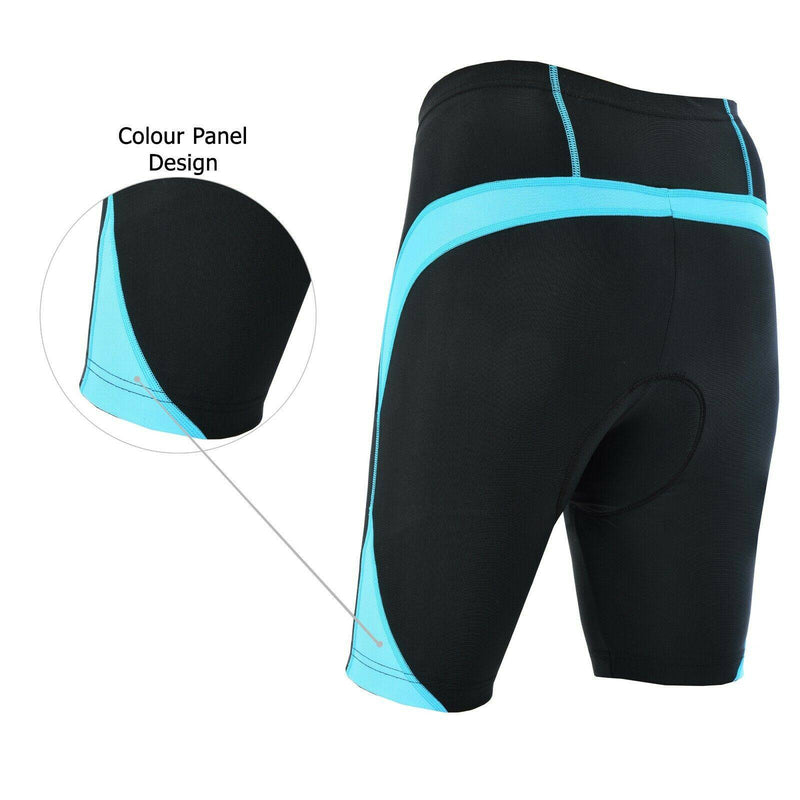 Women Cycling Long Length Padded Shorts - Spruce Sports