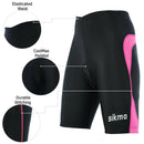 Women Cycling Long Length Padded Shorts - Spruce Sports