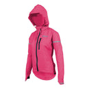 Women's Hooded Rain Jacket - Spruce Sports