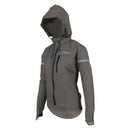 Women's Hooded Rain Jacket - Spruce Sports