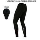 Women's Winter Cycling Padded Tights - Spruce Sports