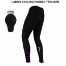 Women's Winter Cycling Padded Tights - Spruce Sports