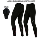 Women's Winter Cycling Padded Tights - Spruce Sports