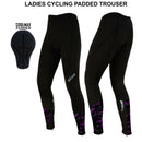 Women's Winter Cycling Padded Tights - Spruce Sports