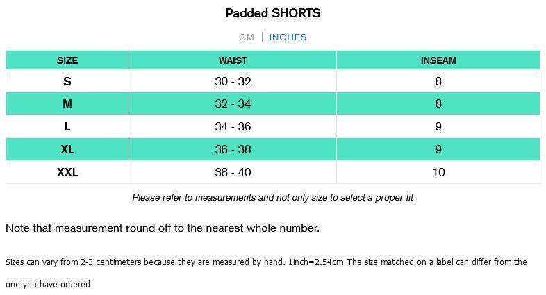 Men Cycling 3D Anti-Bac Padding Shorts - Spruce Sports