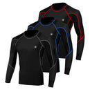 Men's Compression Top + Bottom Baselayers Set - Spruce Sports