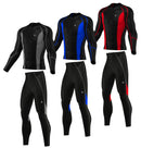 Men's Compression Top + Bottom Baselayers Set - Spruce Sports