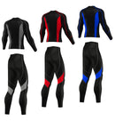Men's Compression Top + Bottom Baselayers Set - Spruce Sports
