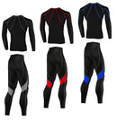 Men's Compression Top + Bottom Baselayers Set - Spruce Sports