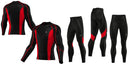 Men's Compression Top + Bottom Baselayers Set - Spruce Sports