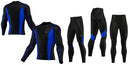 Men's Compression Top + Bottom Baselayers Set - Spruce Sports