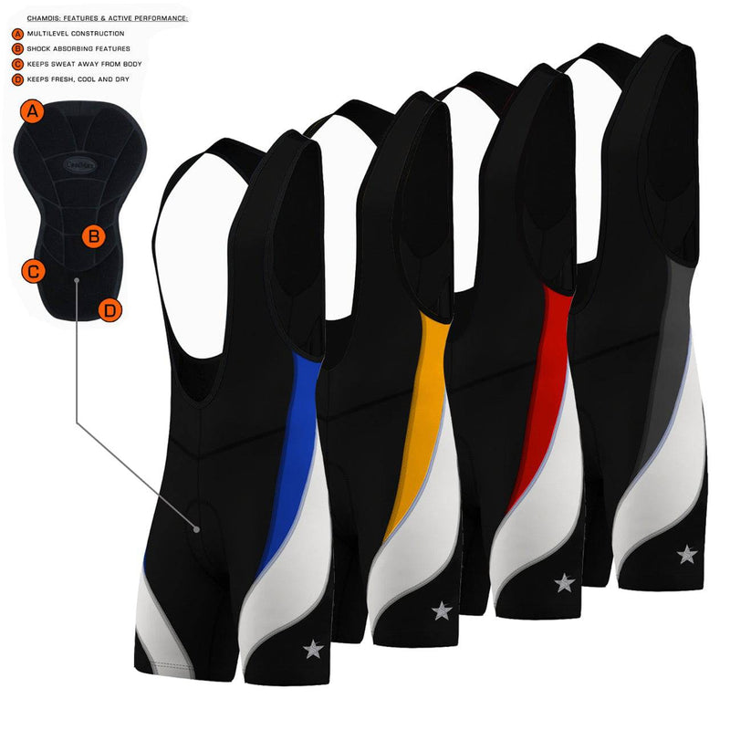 Men's Cycling Bib Shorts - Spruce Sports