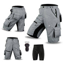 MTB Shorts with Padded Liner - Spruce Sports