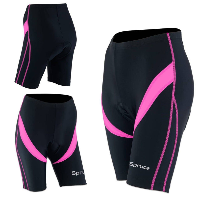 Women Cycling Gel Padded Shorts - Spruce Sports