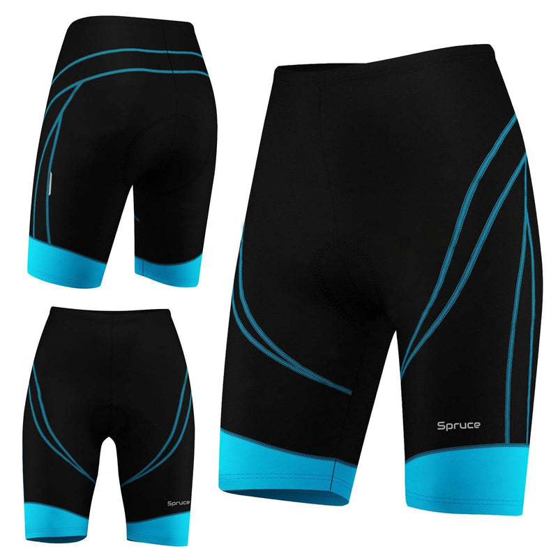 Women Cycling Gel Padded Shorts - Spruce Sports